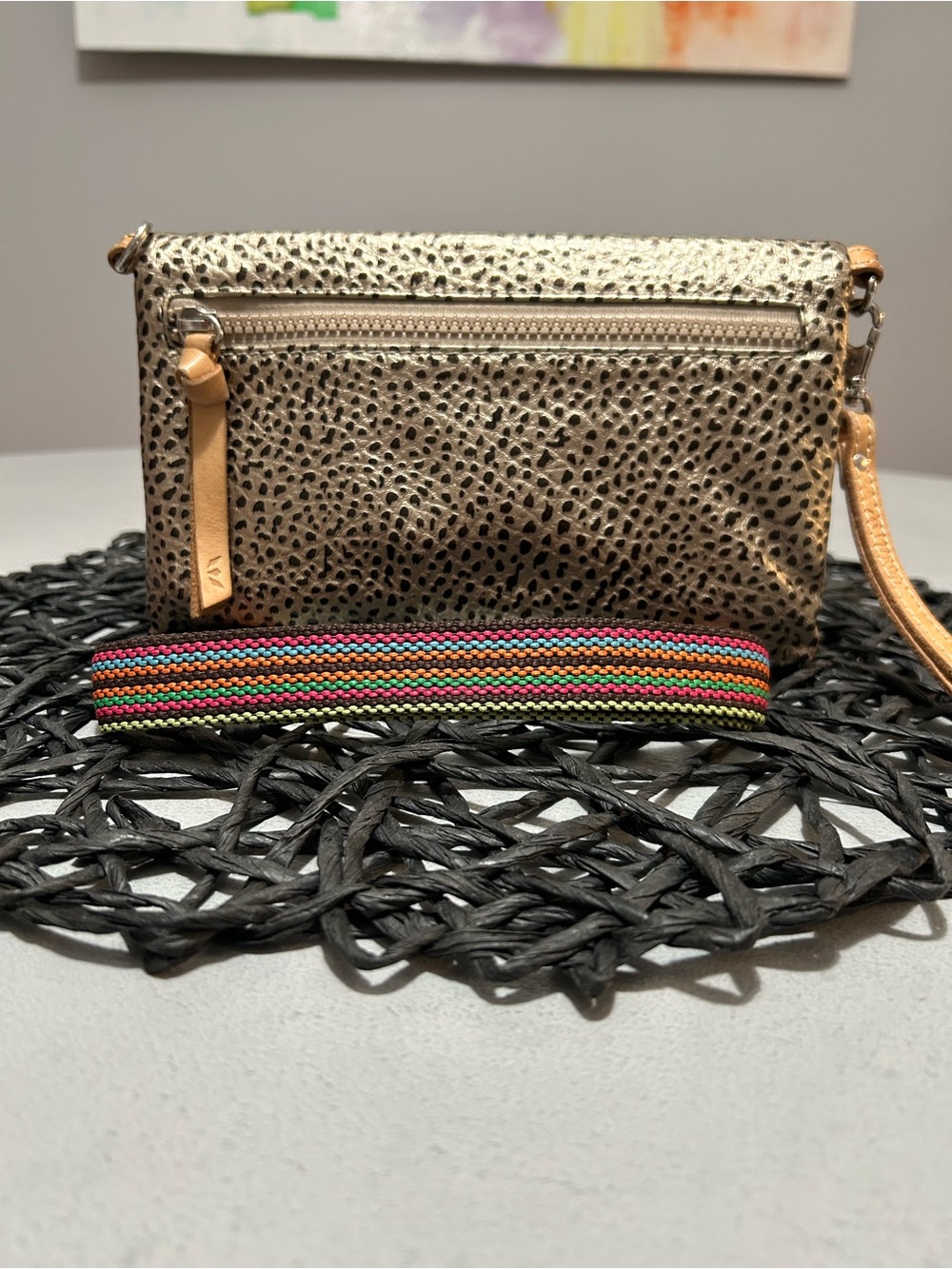 Consuela Wesley Uptown Metallic Crossbody Bag - Picture 3 of 10